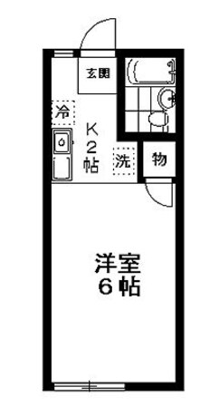 エルベ駒沢の物件間取画像